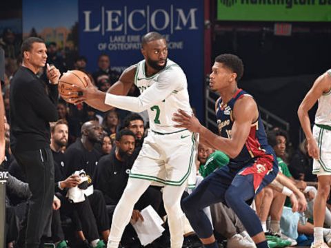 凯尔特人117-115骑士 杰伦-布朗19+12+11普理查德狂砍42分