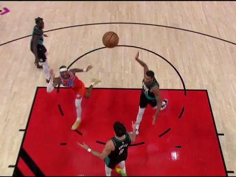 雷霆vs开拓者英文原声全场回放