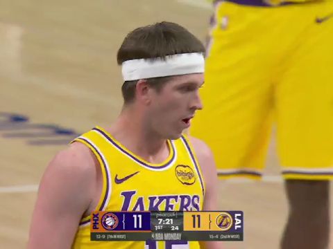 太阳vs湖人第1节中文解说回放