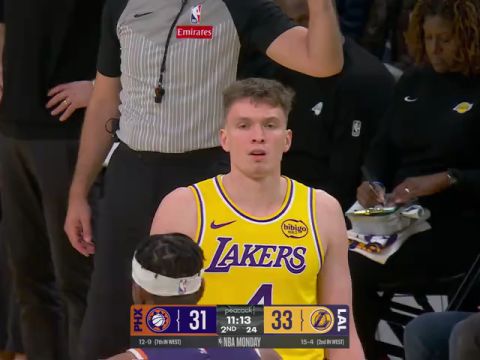 太阳vs湖人第2节英文原声回放