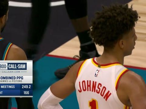 老鹰vs活塞第4节英文原声回放