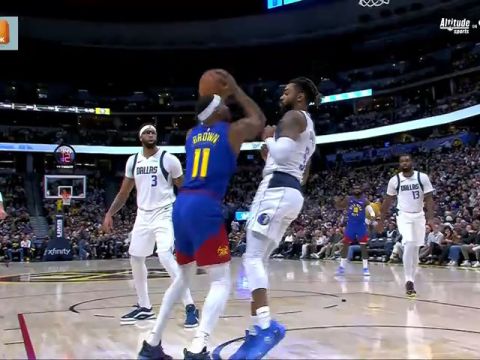 独行侠vs掘金第2节英文原声回放