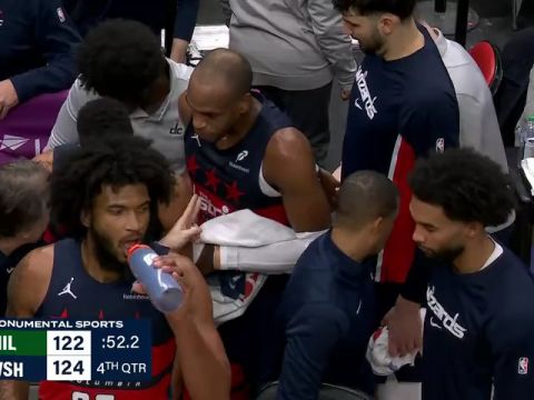 NBA常规赛：雄鹿vs奇才第4节中文解说回放