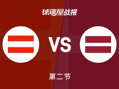 世欧预第一阶段：拉脱维亚半场领先奥地利3分，雷曼尼斯得到8分，武约塞维奇得到15分