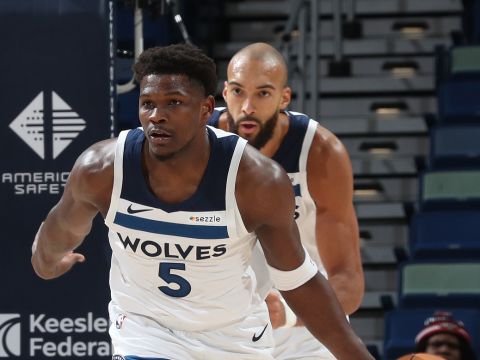 爱德华兹vs鹈鹕集锦 全场44分关键绝平上篮拖进加时尽显巨星风采