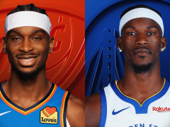 NBA常规赛勇士vs雷霆 双方首发阵容出炉！巴特勒、追梦迎战亚历山大、杰伦威