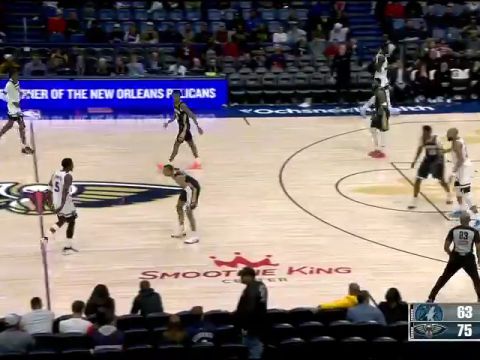 NBA常规赛：森林狼vs鹈鹕英文原声全场回放