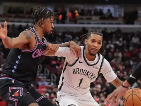 【全场回放】 公牛vs篮网 (张泽欣)