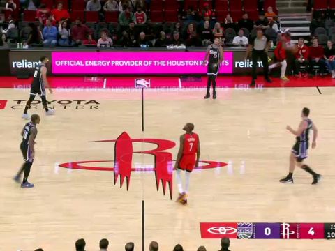 国王vs火箭第1节中文解说回放