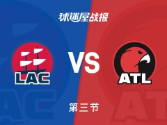 NBA常规赛：三节战罢，快船以94-73领先老鹰，哈登25+4+9