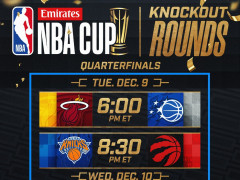 NBA杯八强淘汰赛即将开打！附上赛程时间 生死大战一触即发