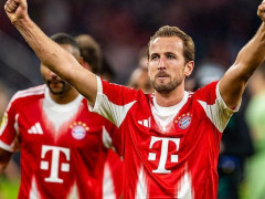 凯恩30场欧冠24球进球数量目前与姆巴佩同期欧冠进球一样多