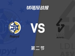 特拉维夫马卡比vs里昂维勒班：半场战罢，特拉维夫马卡比47-47里昂维勒班，沃克得到18分