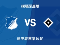 【德甲联赛第14轮】霍芬海姆vs汉堡直播在线观看(2025年12月13日)