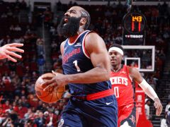 哈登遭快船球迷炮轰！休城记者直言不希望他回归：关键时刻总掉链子