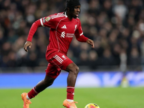 弗林蓬打进在安菲尔德首球，赛后社媒发文庆祝