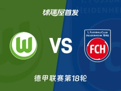 【德甲】沃尔夫斯堡vs海登海姆首发阵容名单(2026年01月17日)