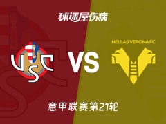【意甲联赛第21轮】克雷莫纳vs维罗纳伤病名单最新(2026年01月20日)