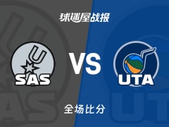 NBA常规赛：马刺以126-109战胜爵士，福克斯31+5+5