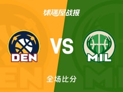 NBA常规赛：掘金以102-100战胜雄鹿，斯特劳瑟20+5+3