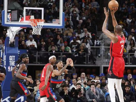 背靠背两战68分燃尽了！37岁杜皇不足24小时鏖战85分钟：火箭又啃老