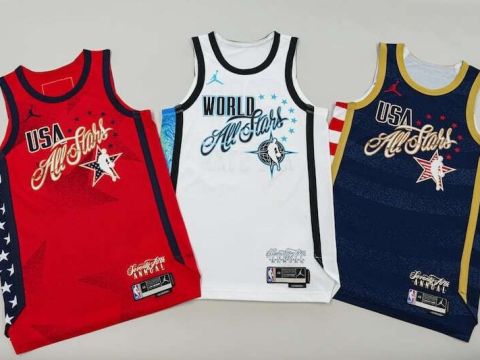 2026年全明星球衣曝光！美国队两款+世界队一款：设计致敬洛杉矶