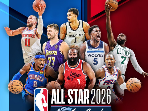 2026NBA全明星正赛分组结果详情一览 詹姆斯、杜兰特、库里再度同队！