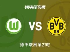 【德甲联赛第21轮】沃尔夫斯堡vs多特蒙德伤病名单最新(2026年02月07日)