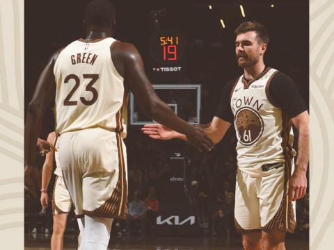 NBA常规赛录像回放完整版-灰熊vs勇士全场回放（2.10）桑托斯准绝杀