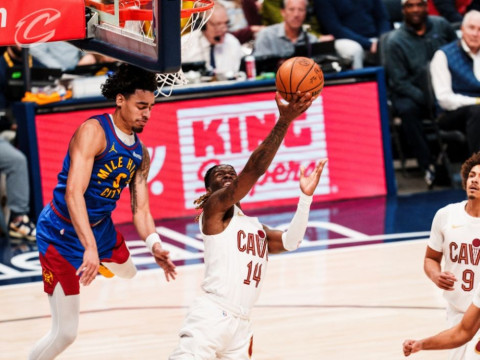 NBA常规赛录像回放完整版-骑士vs掘金全场回放（2.10）哈登来骑士后两战场均22.5分6板7.5助