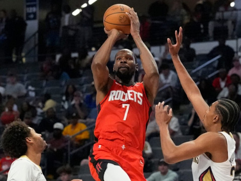 杜兰特专访奥拉朱旺！向大梦请教梦幻脚步 未来希望在火箭退役球衣