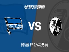 德国杯比赛前瞻：柏林赫塔vs弗赖堡预测分析(2026年02月11日)