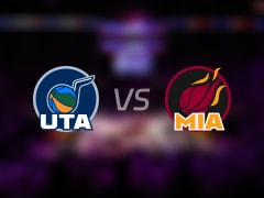 NBA常规赛爵士vs热火全场高清中文录像回放(2026年02月10日)