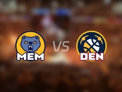 NBA常规赛灰熊vs掘金全场高清中文录像回放(2026年02月12日)