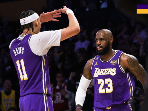 NBA回放全场录像高清：常规赛独行侠vs湖人（2月13日）詹姆斯28+10+12