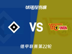【德甲联赛第22轮】汉堡vs柏林联合伤病名单最新(2026年02月14日)