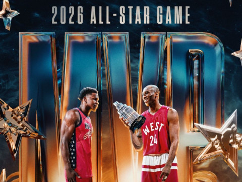 NBA全明星正赛：爱德华兹三战狂砍32分带队逆袭，荣获全明星MVP！