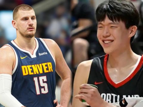 杨瀚森回应想亲约基奇：并不是真要亲他 是表达对偶像的喜爱