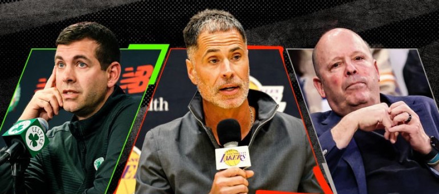 美媒公布NBA高管排名：雷霆居首火箭第3 勇士第17湖人第25