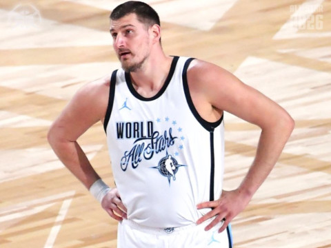 约基奇热爱篮球言论引热议！美媒晒近两年全明星数据：5中2怒砍4分