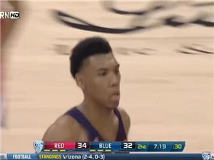 Allonzo Trier亚利桑那大学开幕夜砍下16分