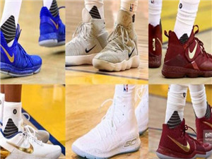2016-17 NBA总决赛：Game1场上战靴回顾