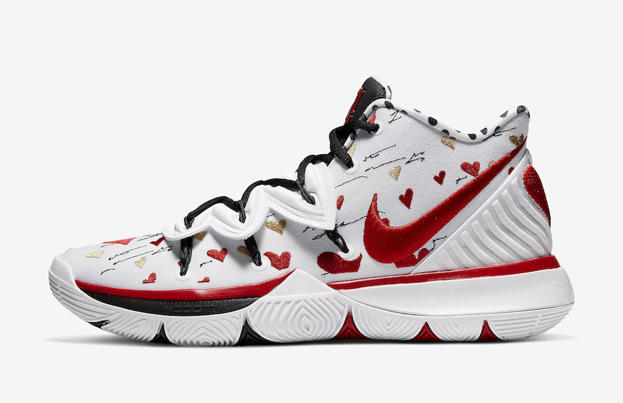 sneakerroomxnikekyrie5系列曝光玫瑰刺绣吸睛度爆棚