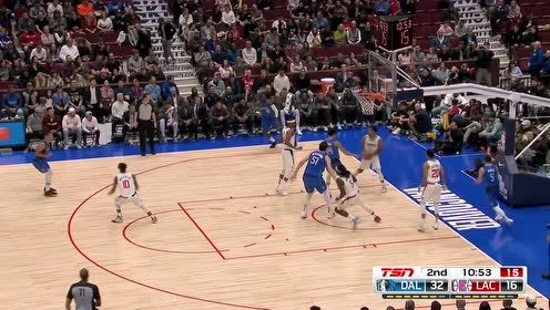 【NBA集锦】这一摔也是战术 哈雷尔跌跌撞撞竟送一记暴扣