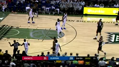 【NBA集錦】塞弗洛沙這防守什么水平？哈雷爾直接拋投迎射錢德勒