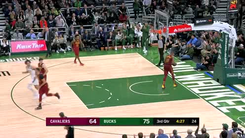 【NBA集锦】以牙还牙 塞克斯顿干拔三分回应伊利亚索瓦
