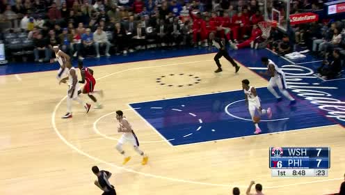 【NBA集錦】不負(fù)眾望 八村壘面對攻勢直飆三分 中距離跳投追平比分