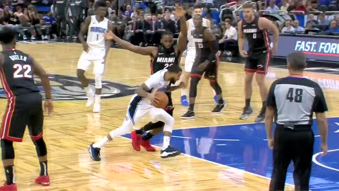 【NBA集锦】双枪合璧天下无敌 奥古斯丁篮下妙传富尼耶打成2+1