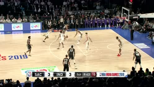 【NBA集锦】希尔德精确制导 巴格利接球单臂抡扣