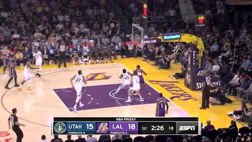 【NBA集錦】濃眉：我本來(lái)是想傳球的！結(jié)果兩分球穩(wěn)穩(wěn)落袋